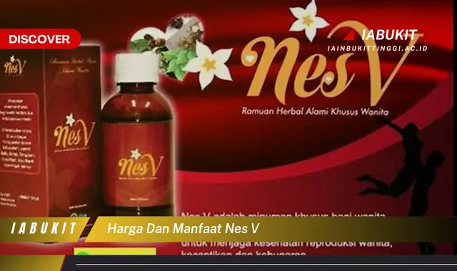 harga dan manfaat nes v