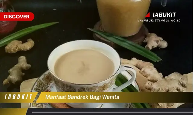 manfaat bandrek bagi wanita