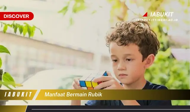 manfaat bermain rubik