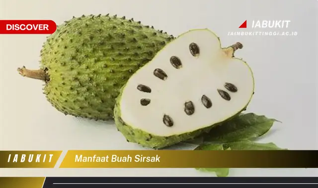 manfaat buah sirsak