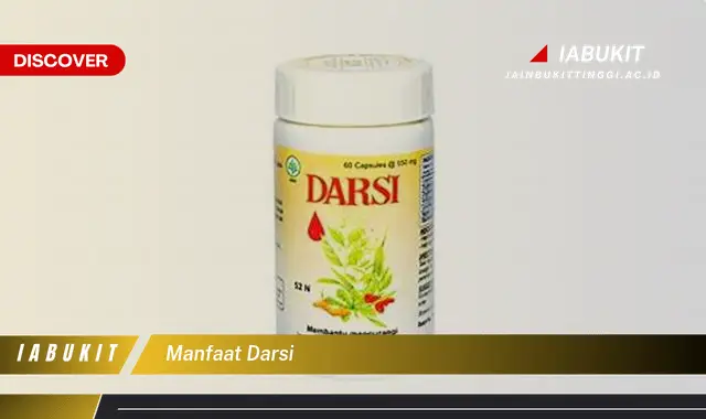 manfaat darsi