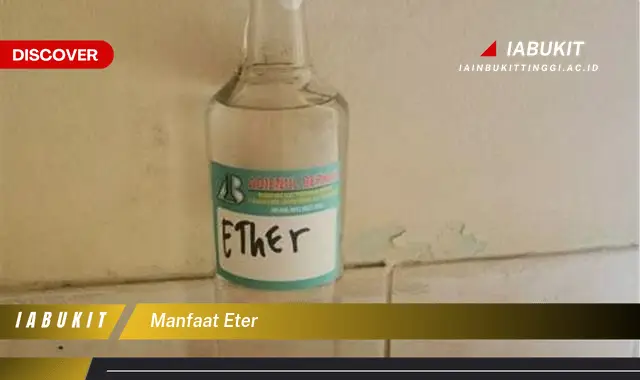 manfaat eter