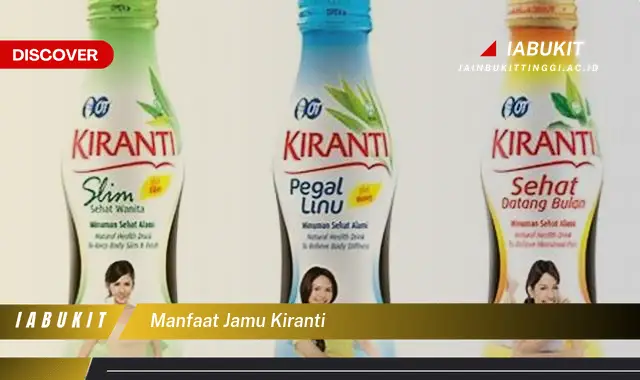 manfaat jamu kiranti