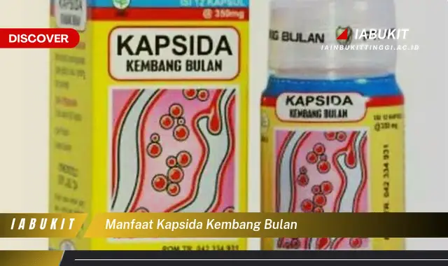 manfaat kapsida kembang bulan