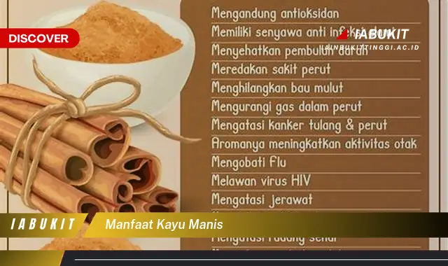 manfaat kayu manis