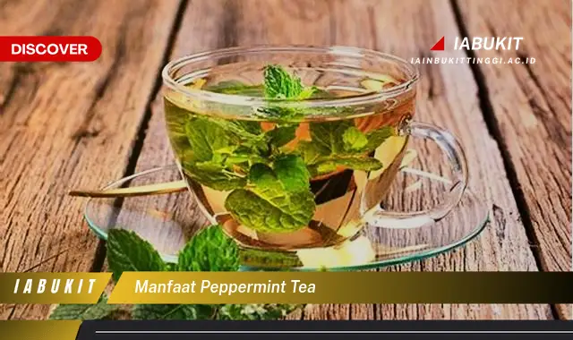 manfaat peppermint tea
