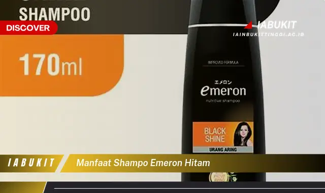 manfaat shampo emeron hitam