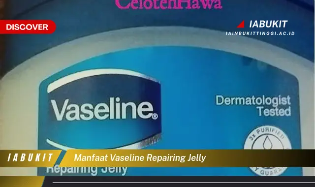 manfaat vaseline repairing jelly