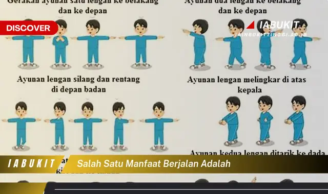 salah satu manfaat berjalan adalah