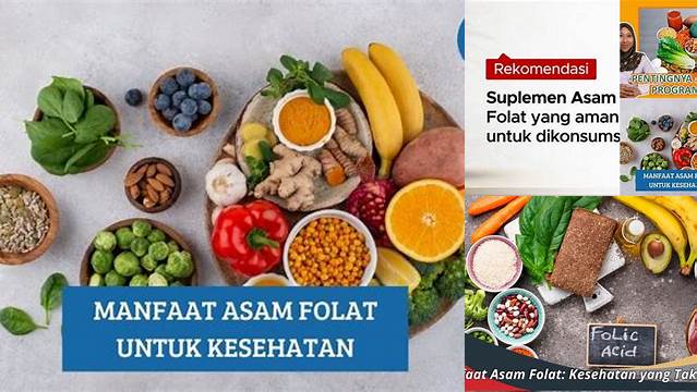 Temukan Manfaat Asam Folat Langka Diketahui yang Perlu Anda Ketahui