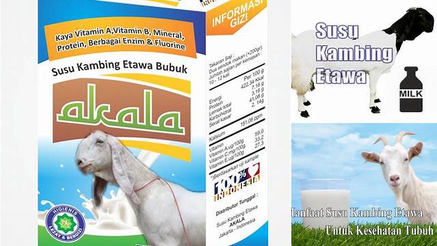 Ungkap Khasiat Susu Kambing Etawa yang Jarang Diketahui
