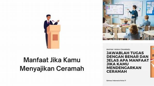 Temukan Manfaat Menakjubkan Menampilkan Ceramah yang Jarang Diketahui!