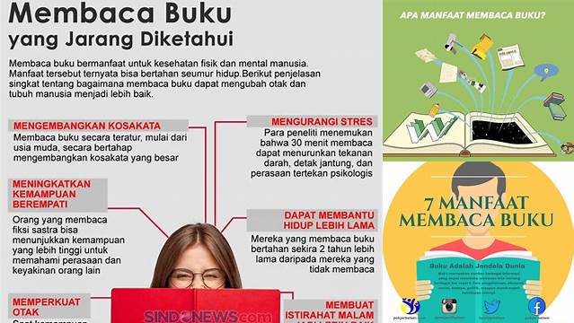 Temukan Manfaat Membaca Buku yang Jarang Diketahui