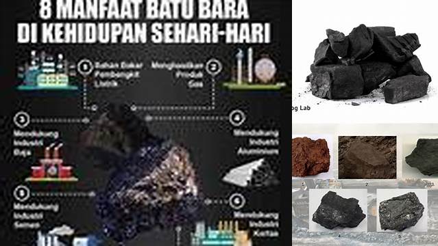 Temukan 3 Manfaat Batu Bara yang Jarang Diketahui