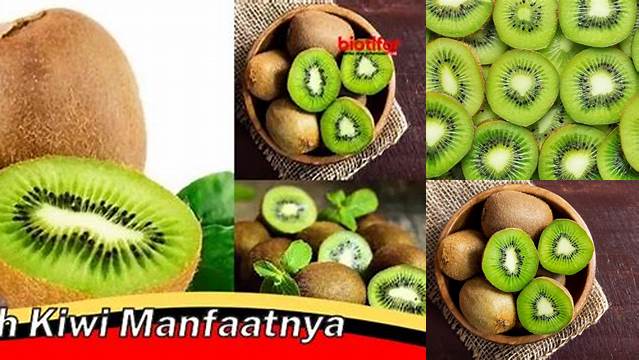 5 Manfaat Buah Kiwi yang Jarang Diketahui, Wajib Dicoba!