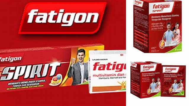 Temukan Khasiat Fatigon Spirit Manfaat yang Jarang Diketahui