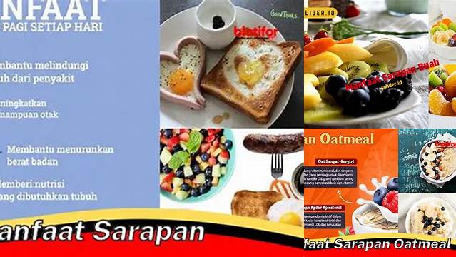 10 Manfaat Sarapan yang Jarang Diketahui yang Perlu Anda Tahu