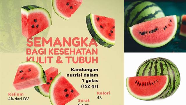 Manfaat Buah Semangka yang Jarang Diketahui, Yuk Intip!