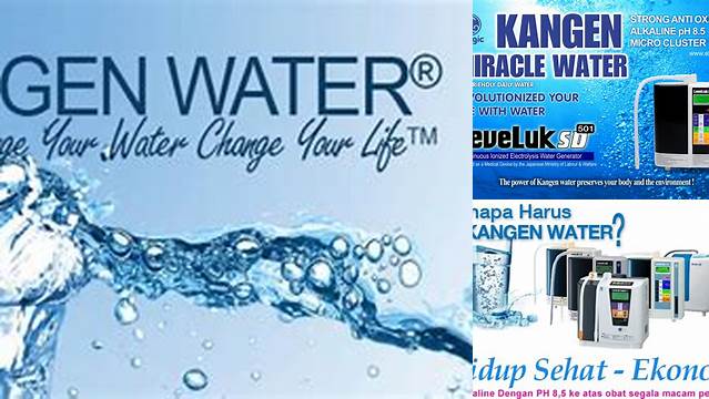Temukan Manfaat Air Kangen Water yang Jarang Diketahui