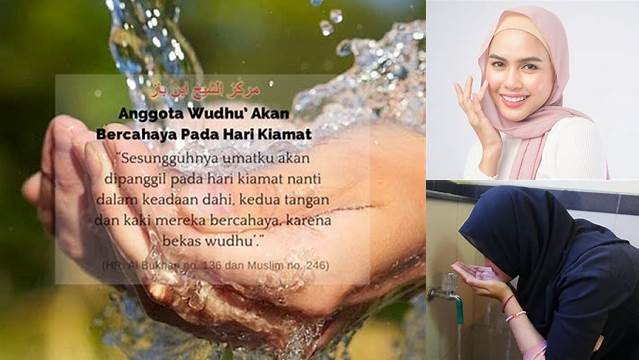 5 Manfaat Air Wudhu untuk Wajah yang Jarang Diketahui