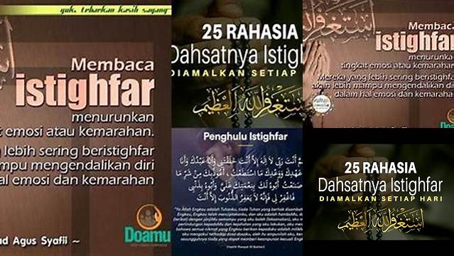 Mengenal Manfaat Baca Istighfar Yang Jarang Diketahui