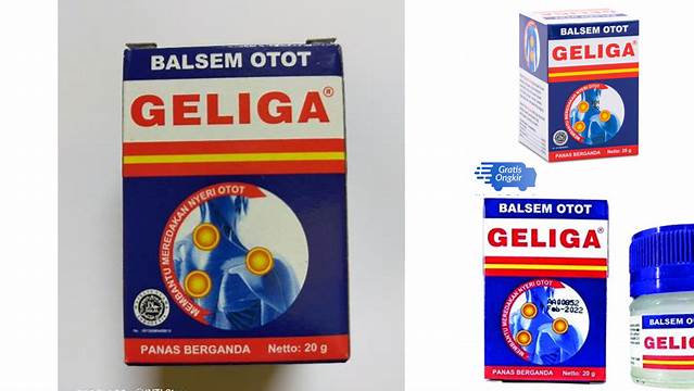 Temukan Khasiat Balsem Geliga yang Jarang Diketahui