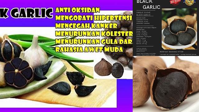 Temukan Manfaat Bawang Hitam Lanang yang Jarang Diketahui