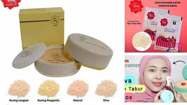 Temukan Manfaat Bedak Viva Face Powder yang Jarang Diketahui