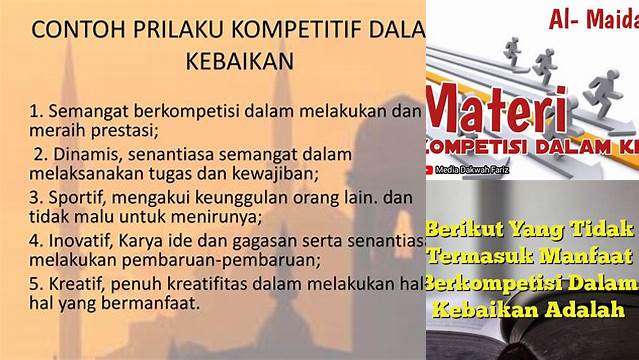 Temukan Manfaat Berkompetisi dalam Kebaikan yang Perlu Anda Ketahui