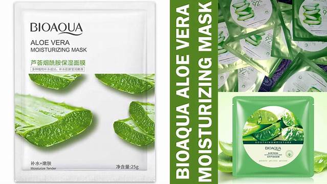 Temukan Manfaat Masker Bioaqua Aloe Vera, Jarang Diketahui!