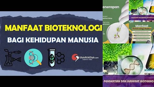 Temukan Segudang Manfaat Bioteknologi Tradisional yang Jarang Diketahui