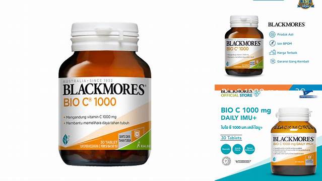 Temukan 9 Manfaat Blackmores Bio C 1000 yang Jarang Diketahui