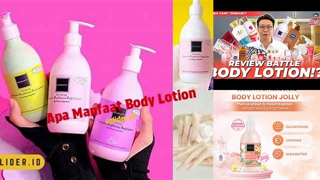 Temukan Rahasia Manfaat Body Lotion by JELLYS yang Jarang Diketahui