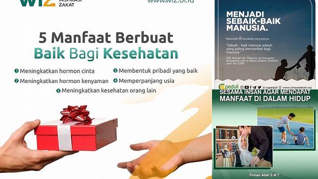 Temukan 7 Manfaat Berbuat Baik yang Jarang Diketahui