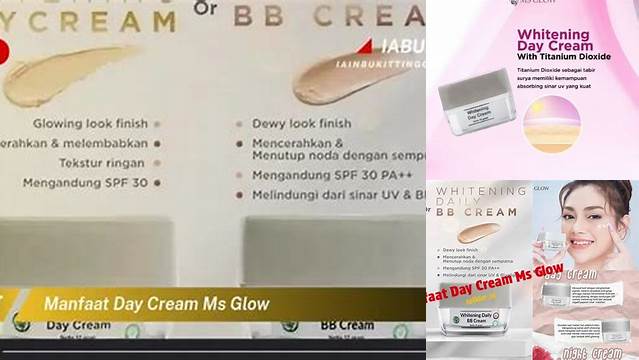 Ungkap Manfaat Day Cream MS Glow yang Jarang Diketahui