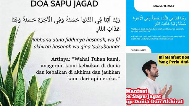 Ungkap 10 Manfaat Doa Sapu Jagat yang Jarang Diketahui