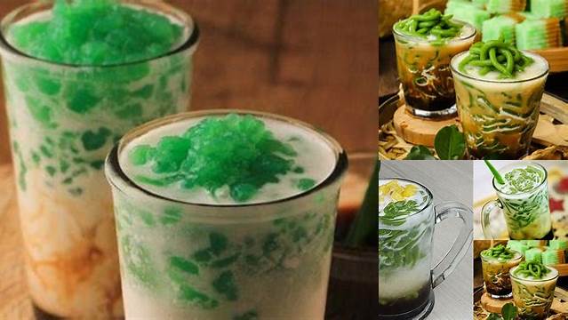 Ungkap Khasiat Es Cendol yang Jarang Diketahui