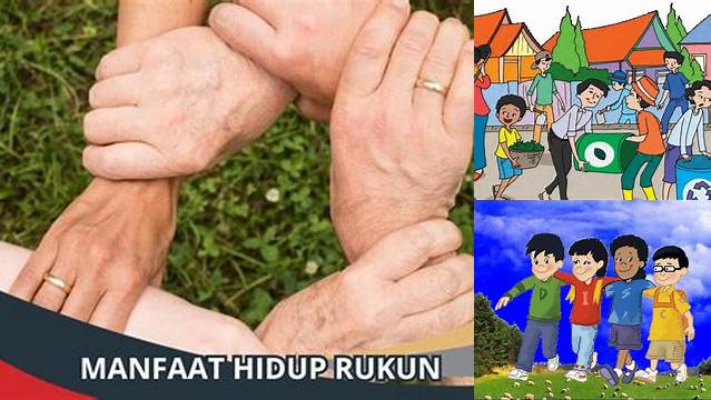 Manfaat Hidup Rukun Yang Jarang Diketahui, Wajib Tahu!