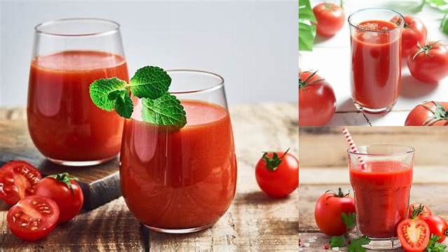 Manfaat Jus Tomat yang Jarang Diketahui, Tertarik Mencoba?