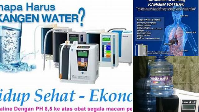 Temukan Manfaat Kangen Water yang Jarang Diketahui