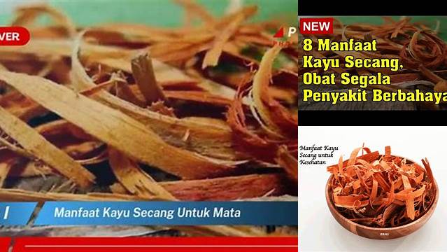 Temukan 9 Manfaat Kayu Secang untuk Mata yang Jarang Diketahui