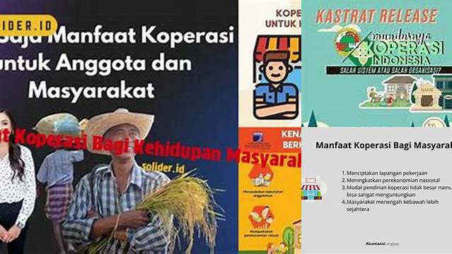 Terungkap Manfaat Koperasi yang Jarang Diketahui, Wajib Anda Tahu!