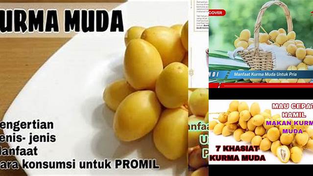 Temukan 9 Manfaat Kurma Muda untuk Pria yang Jarang Diketahui