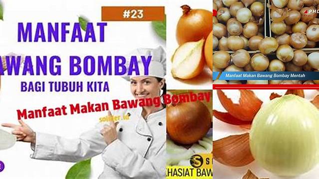 Manfaat Makan Bawang Bombay yang Jarang Diketahui, Harus Anda Tahu!