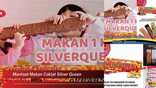 Temukan Khasiat Cokelat Silver Queen yang Tak Terduga!