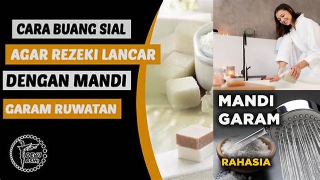 Temukan Manfaat Mandi Air Garam Menurut Islam yang Jarang Diketahui