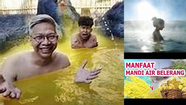 Ungkap Manfaat Mandi Air Panas Belerang yang Jarang Diketahui