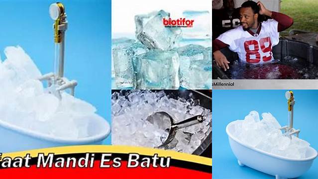 Temukan Manfaat Mandi Es Batu yang Jarang Diketahui