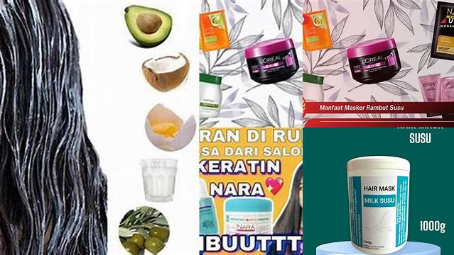 Manfaat Masker Rambut Susu yang Jarang Diketahui