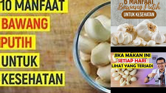 Temukan 5 Manfaat Bawang Putih yang Jarang Diketahui